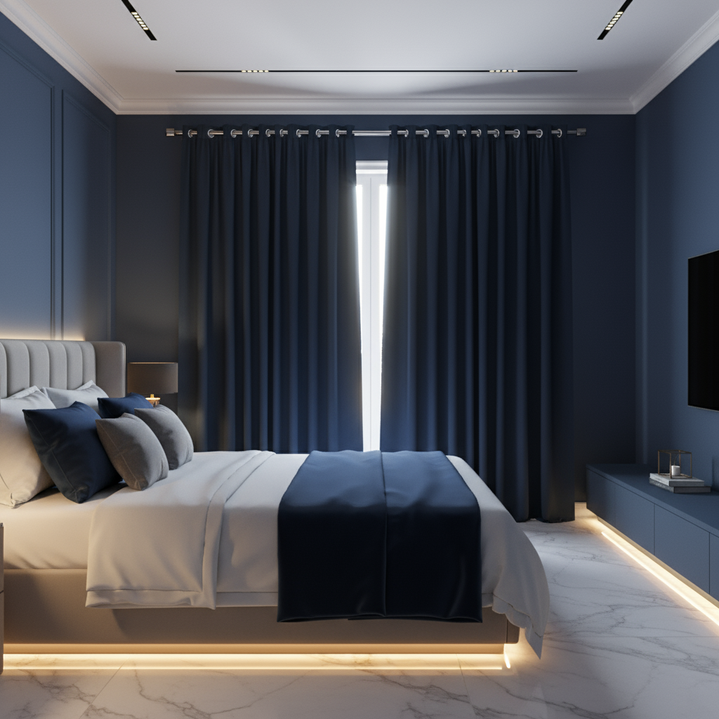 SombraLux | CORTINA PRESTIGE BLACKOUT CON VELO