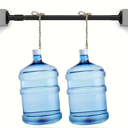 StrongFit – Barra Retráctil Multiusos Segura Y Súper Resistente