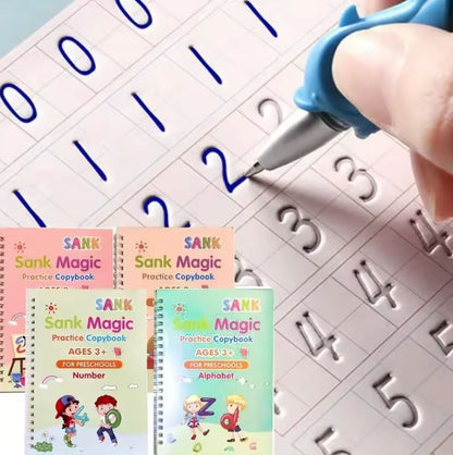 Caligrafix - Super Kit 4 Libros de Caligrafía Reutilizables - [PROMOCIÓN DISPONIBLE SOLO HOY]