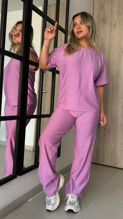 Conjunto Iris Blusa + Pantalón - [PROMOCIÓN DISPONIBLE SOLO HOY]