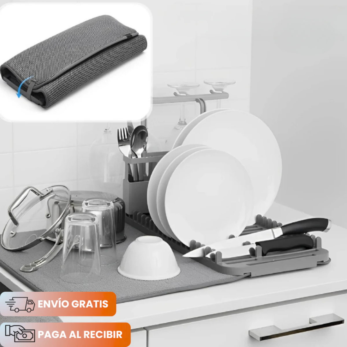 DryFold – Organización Inteligente, Encimera Siempre Seca