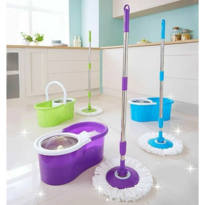 Trapero Giratorio Magico Con Balde 360° -  [PROMOCIÓN DISPONIBLE SOLO HOY]