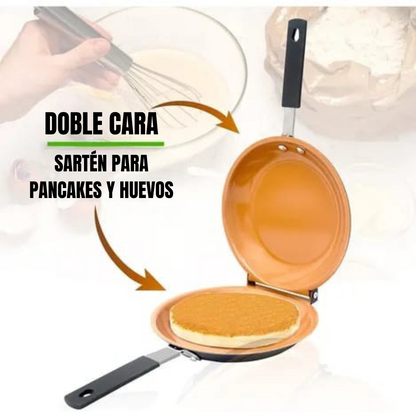 DuoChef – Sartén Antiadherente para Pancakes y Huevos
