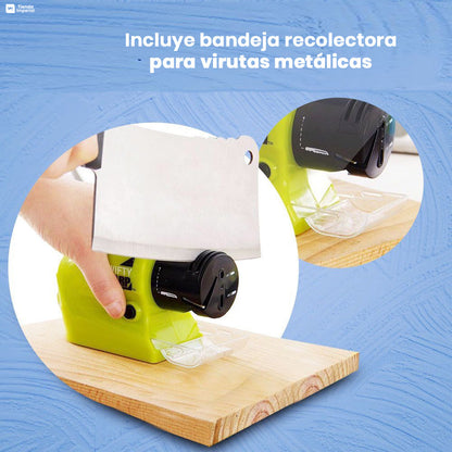 Afilador Wire — Deja tus cuchillos como nuevos en 10 segundos.