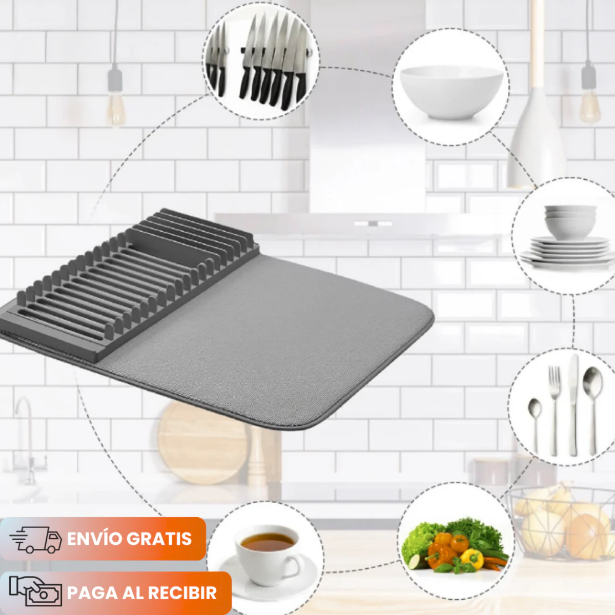 DryFold – Organización Inteligente, Encimera Siempre Seca