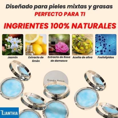 Candy Bella Polvo Compacto Matificante - [PROMOCIÓN DISPONIBLE SOLO HOY]