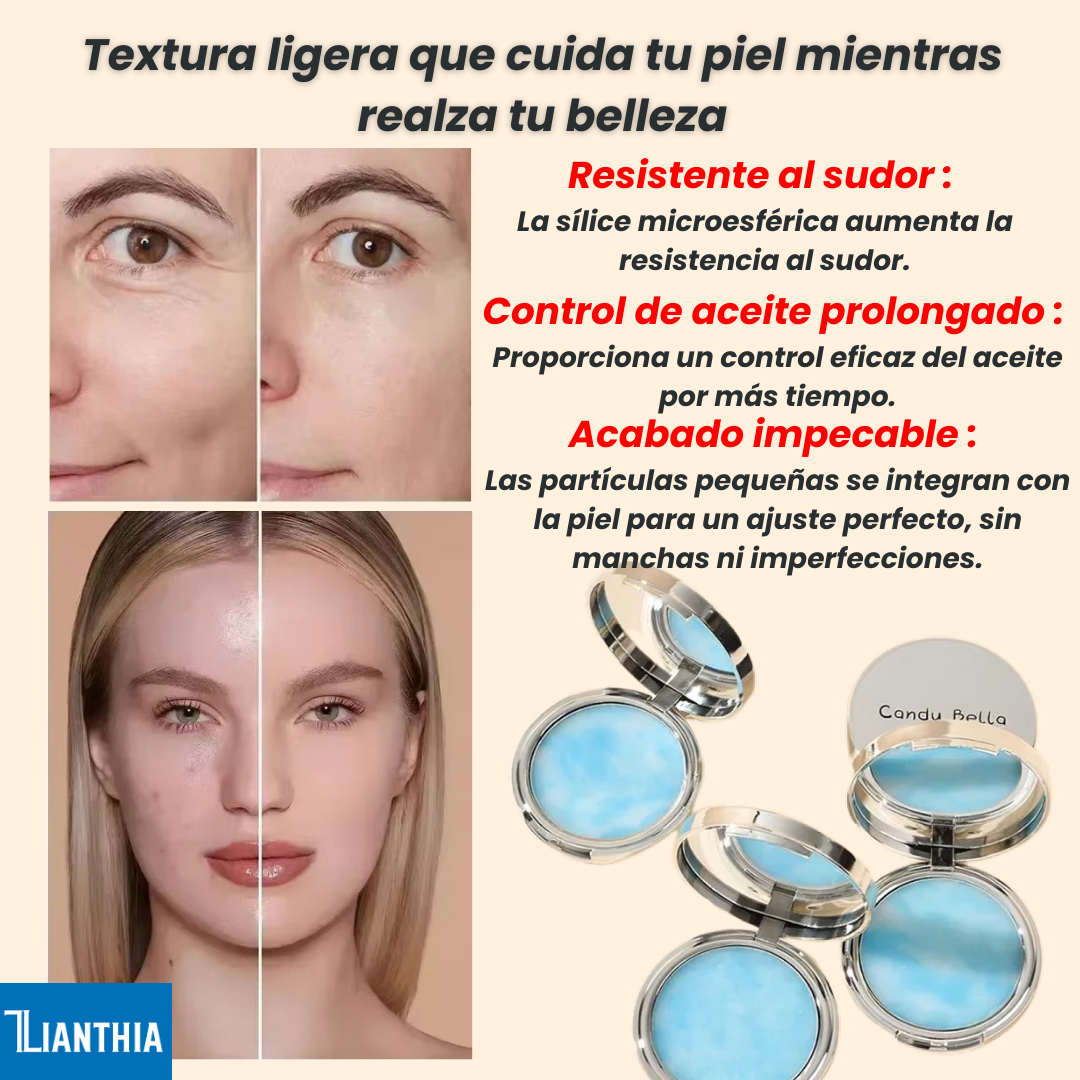 Candy Bella Polvo Compacto Matificante - [PROMOCIÓN DISPONIBLE SOLO HOY]