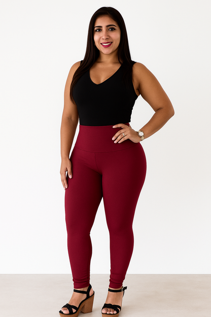Curvely – Leggins Adelgazantes con Efecto Push-Up y Control Total