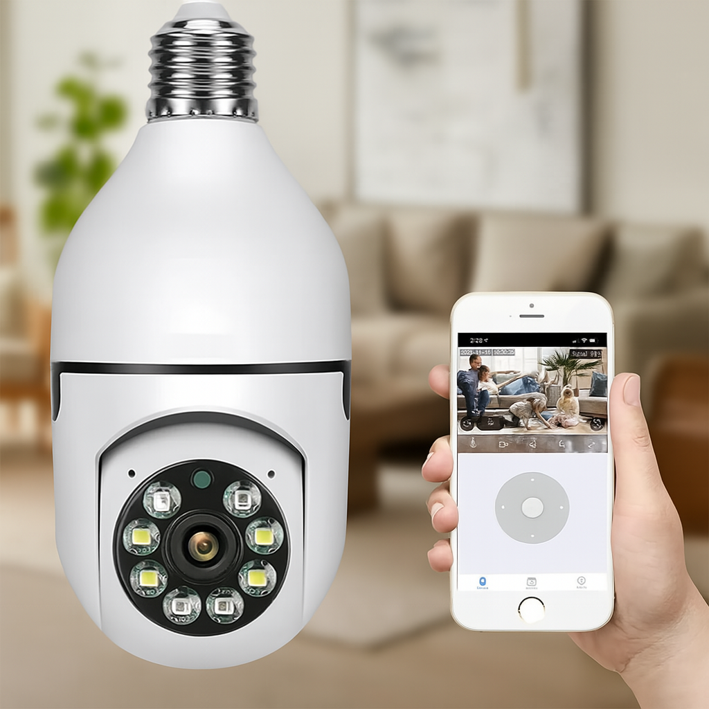 BombiCam 360 - Cámara Bombillo Inteligente