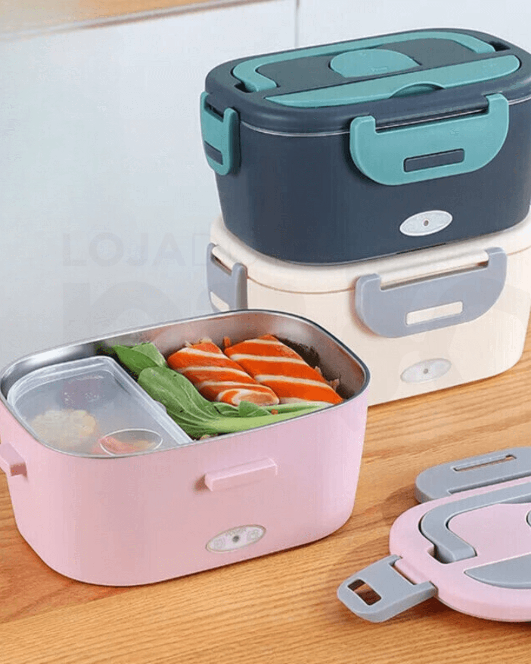 EasyLunch - Lonchera Porta Comida Eléctrica + Cuchara