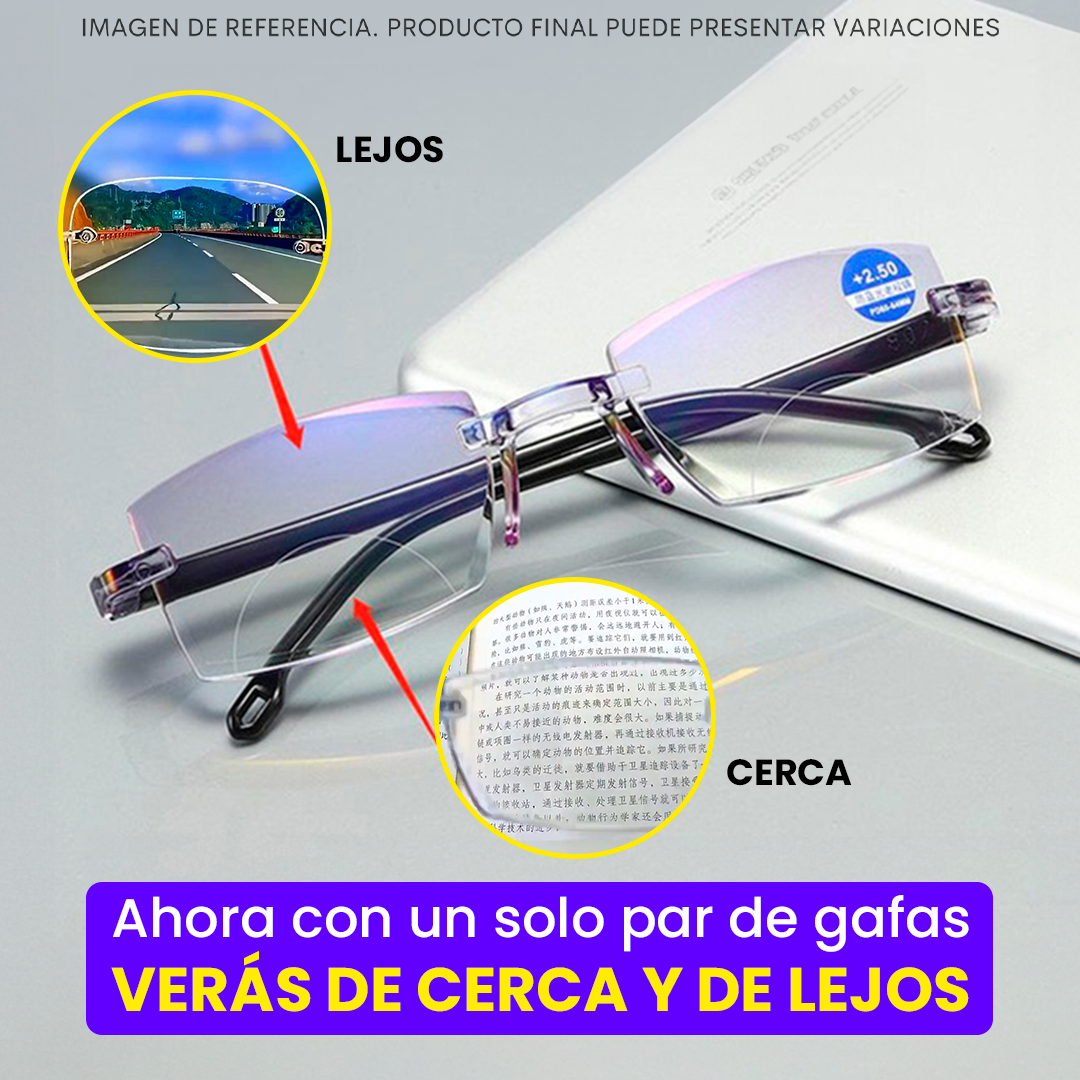 Gafas Inteligentes – Visión Clara con Zoom Automático