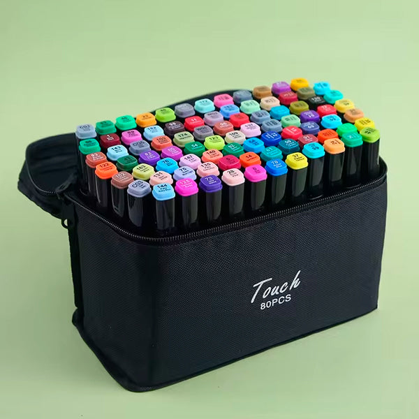Touch Marcadores Doble Punta 80 unidades ✏️🎨 - Envío Gratis - [PROMOCIÓN DISPONIBLE SOLO HOY]