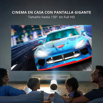 CineMax - Proyector Full HD | Pelis, series y juegos en pantalla gigante