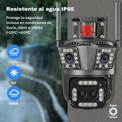 Zoom Guard Cámara de Seguridad WiFi + Memoria Ilimitada - [PROMOCIÓN DISPONIBLE SOLO HOY]