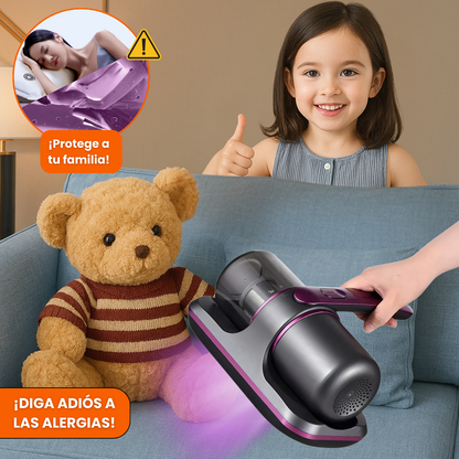 VitaClean - Aspirador Portátil UV | Poder de Succión y Esterilización Total