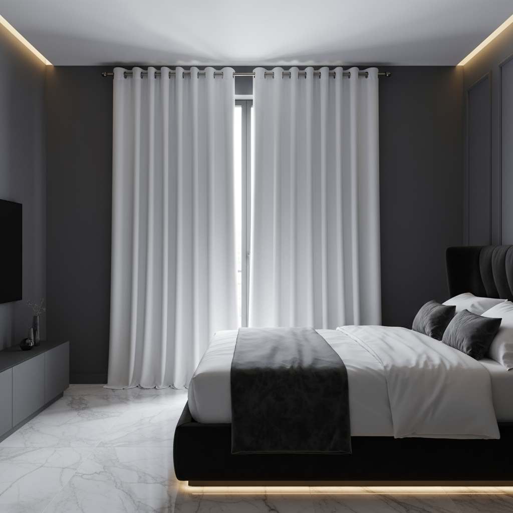 SombraLux | CORTINA PRESTIGE BLACKOUT CON VELO