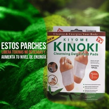 DePax Parches Desintoxicantes  KINOKI - Caja X10 PARCHES