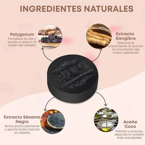 CanaBlock - Jabón negro anticanas con fórmula herbal