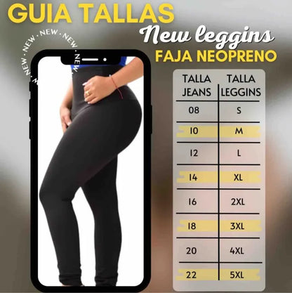 Curvely – Leggins Adelgazantes con Efecto Push-Up y Control Total